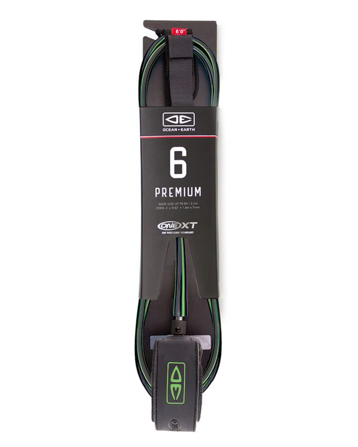Ocean and Earth 6ft One-XT Premium Surfboard Leash - Image 3