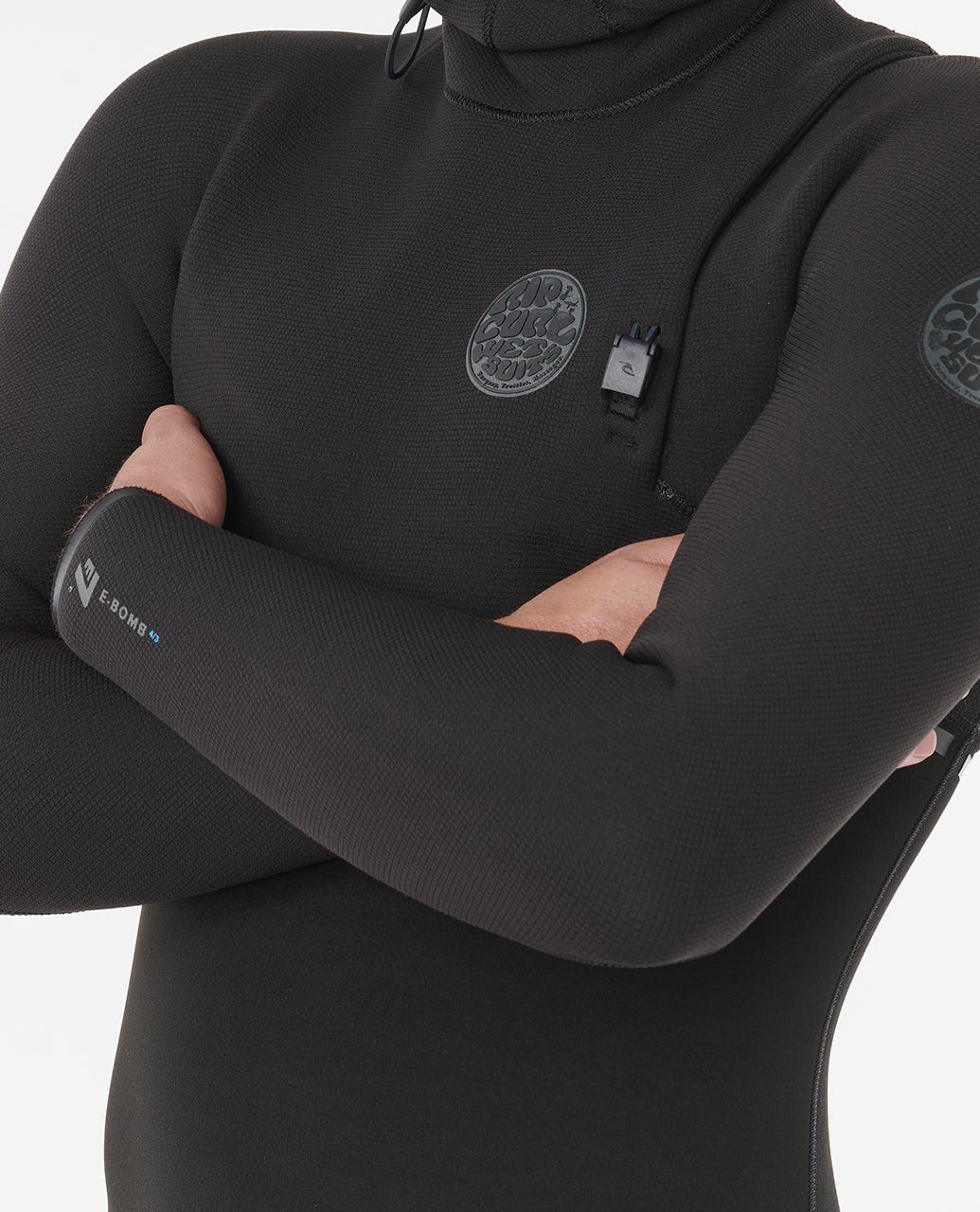 Rip Curl E Bomb 5:4 Zip Free Hooded Wetsuit 2025 - Image 8