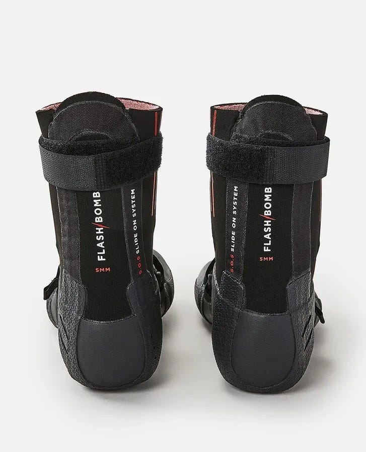 Rip Curl Flashbomb 5mm Hidden Split Toe Boots - Image 4