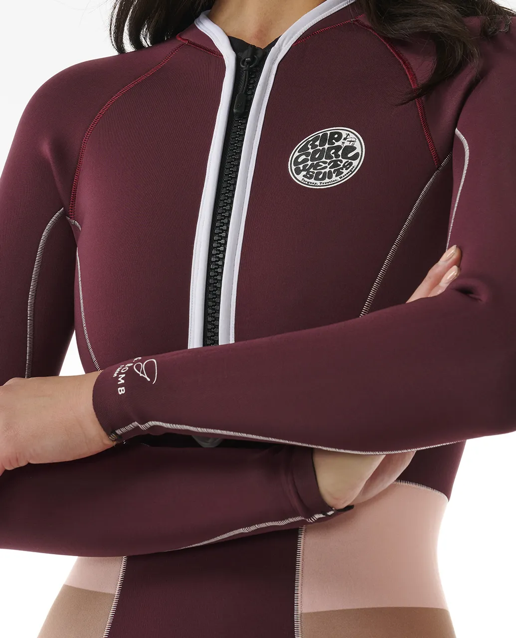 Rip Curl G Bomb Long Sleeve Spring Hi Cut Ladies Wetsuit - Image 7