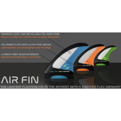 Scarfini Aircore 10" UsBox Longboard Fin - Image 3