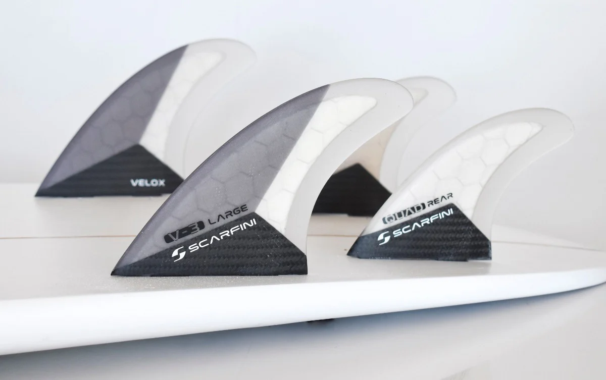 Scarfini FX V3 Large Velox Futures Thruster Surfboard Fin - Image 3