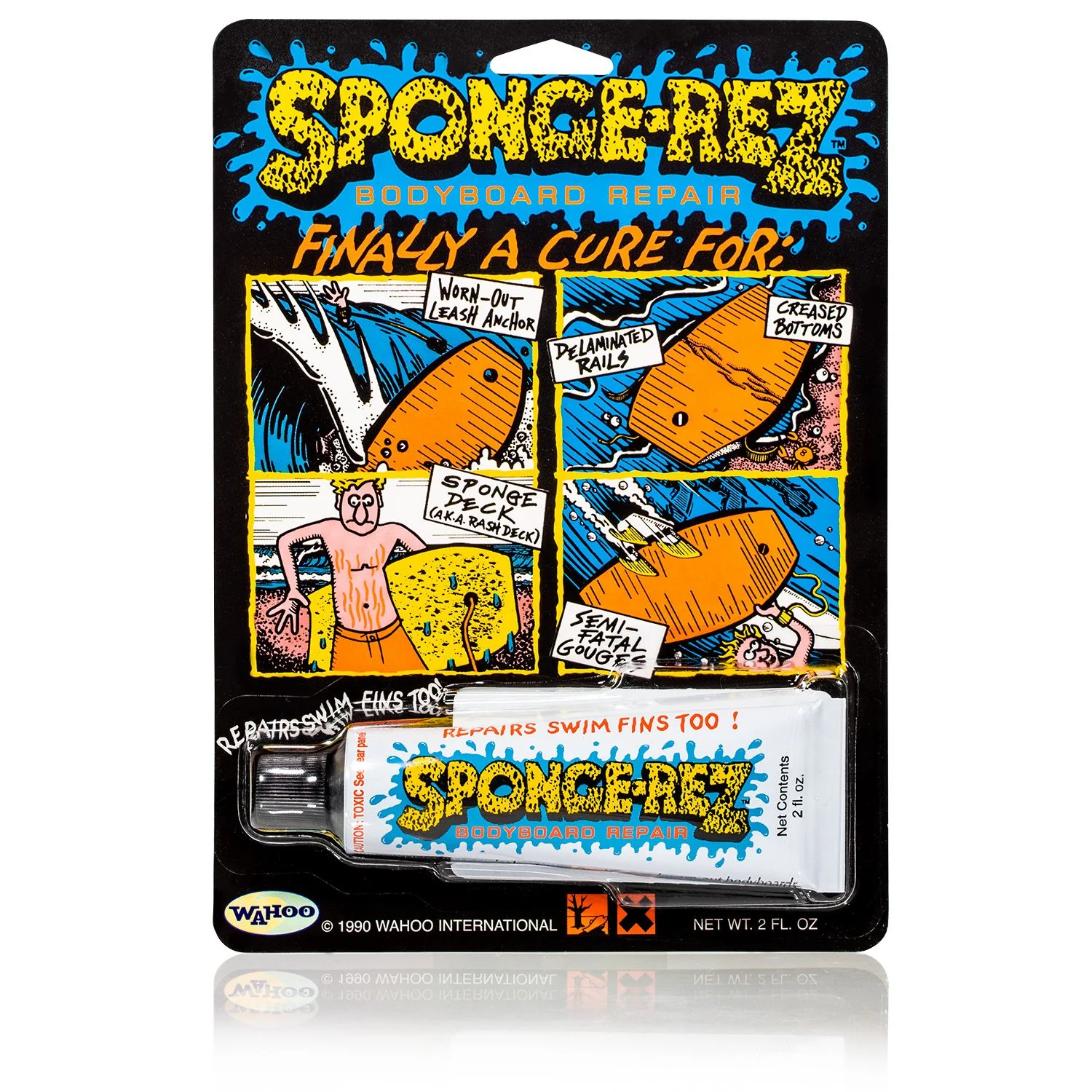 Solarez Spongrez Bodyboard Swimfin Repair Kit