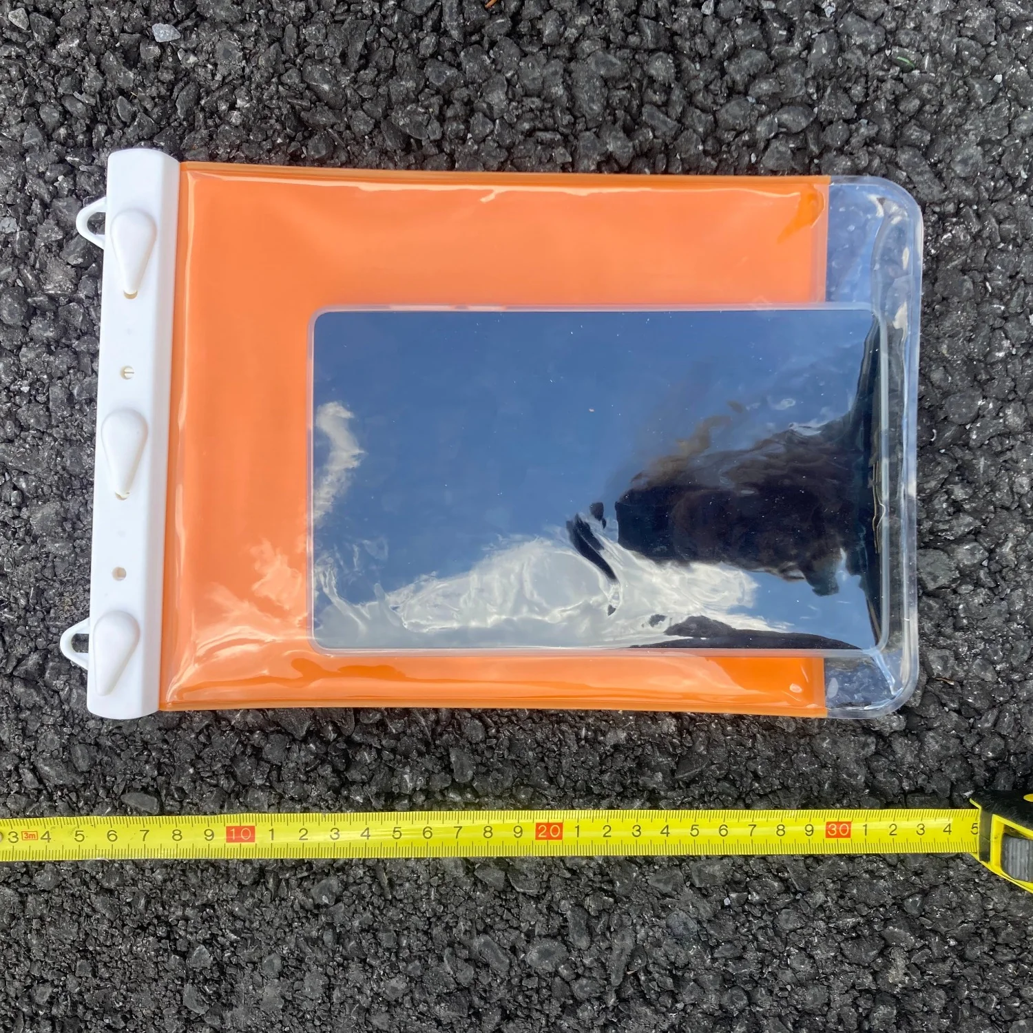 Surf System Waterproof I-pad Tablet Case Orange - Image 3