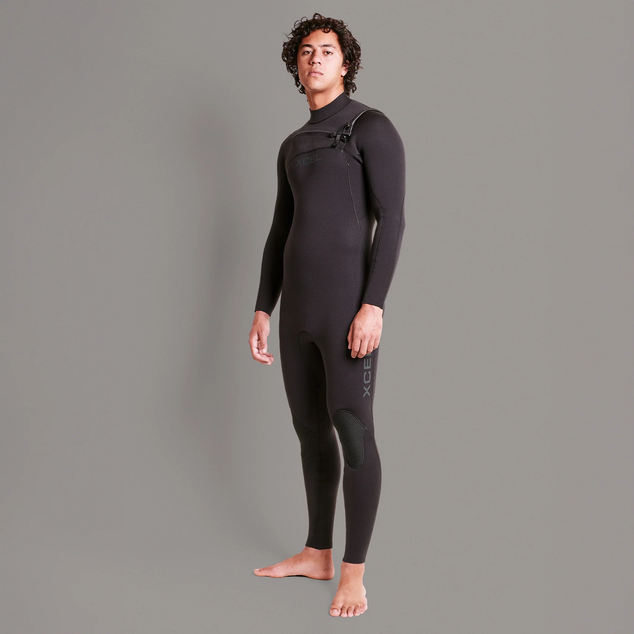 Xcel Comp+ 4:3 Men Chest Zip Spring Winter Wetsuit - Image 3