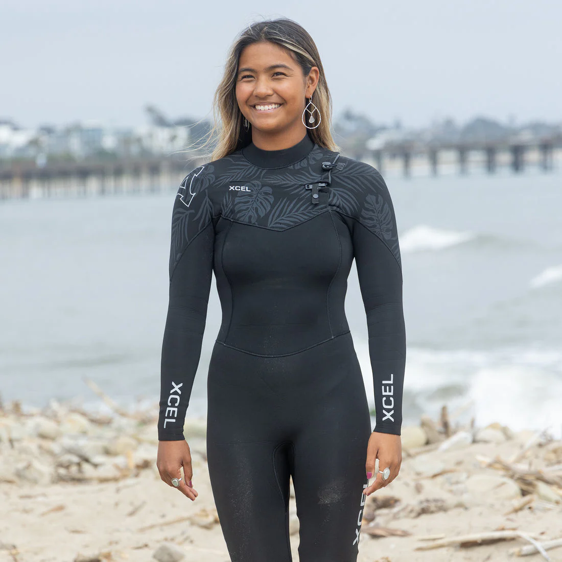 Xcel Comp 4:3mm Women Wetsuit Chest Zip 2025 - Image 10