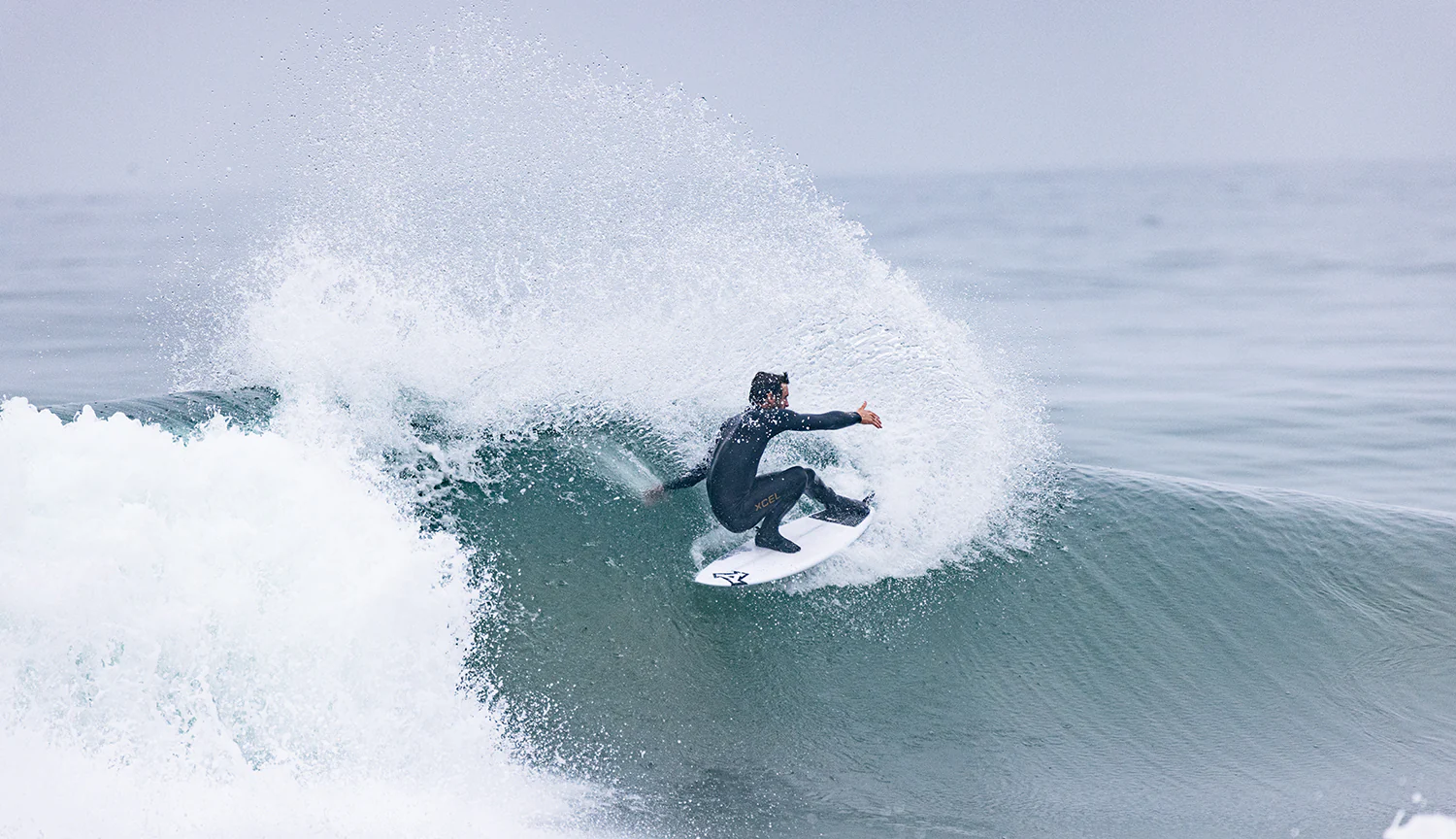 Xcel Comp+ 4:3 Men Hooded Winter Wetsuit - Image 15